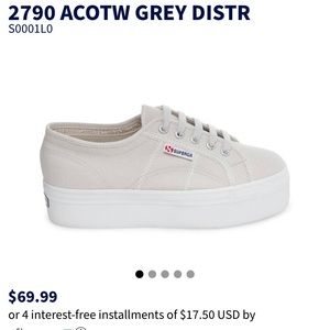 2790 ACOTW Grey Distr SUPERGA